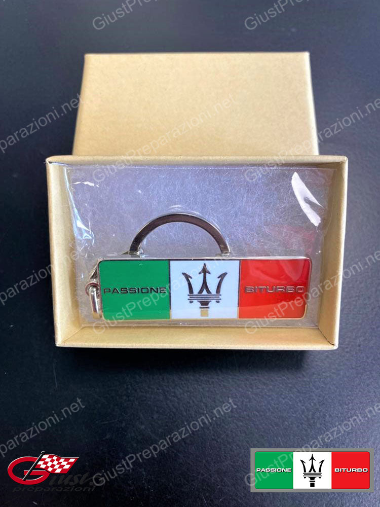 Portachiavi in metallo Fiamma e alloro Carabinieri Portachiavi in metallo Fiamma e alloro Carabinieri